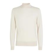 Beige Crewneck Sweater Calvin Klein , Beige , Heren