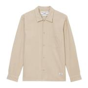 Ribfluwelen overshirt Marc O'Polo , Beige , Heren