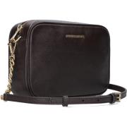 Bruine Schouder Camera Tas Michael Kors , Brown , Dames