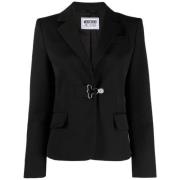 Stijlvolle Jas voor Mannen en Vrouwen Moschino , Black , Dames