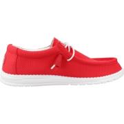 Casual Veterschoenen Wally SOX Hey Dude , Red , Heren