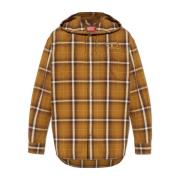 Shirt S-Dewny-Hood-A Diesel , Brown , Heren