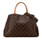 Pre-owned Canvas louis-vuitton-bags Louis Vuitton Vintage , Brown , Da...