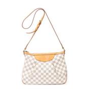 Pre-owned Coated canvas shoulder-bags Louis Vuitton Vintage , White , ...