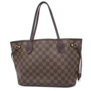 Pre-owned Fabric louis-vuitton-bags Louis Vuitton Vintage , Brown , Da...