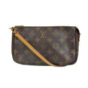 Pre-owned Fabric louis-vuitton-bags Louis Vuitton Vintage , Brown , Da...