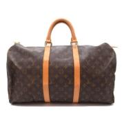 Pre-owned Canvas louis-vuitton-bags Louis Vuitton Vintage , Brown , Da...