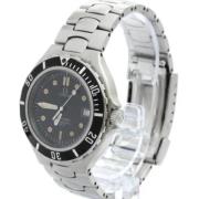 Pre-owned Stainless Steel watches Omega Vintage , Black , Heren