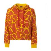 Daffodil Gele Giraffe Hoodie Gallo , Multicolor , Dames