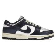 Vintage Navy Lage Sneakers Nike , Black , Heren