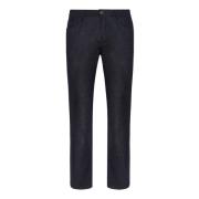 Katoenen Denim Jeans Boggi Milano , Blue , Heren