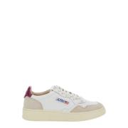 Witte Sneakers Lage Medalist Stijl Autry , Multicolor , Dames