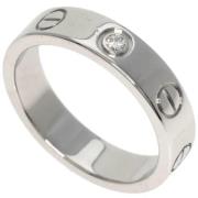 Pre-owned Silver rings Cartier Vintage , Gray , Dames