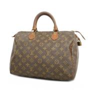 Pre-owned Fabric louis-vuitton-bags Louis Vuitton Vintage , Brown , Da...