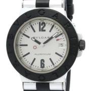 Pre-owned Rubber watches Bvlgari Vintage , Gray , Dames