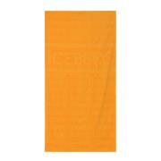 Heren Logo Strandhanddoek Iceberg , Yellow , Heren