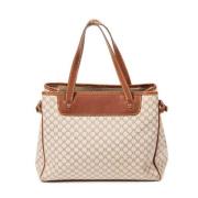 Pre-owned Canvas totes Celine Vintage , Beige , Dames