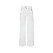 Stijlvolle Broek voor Vrouwen Liu Jo , White , Dames