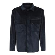 Stijlvolle Herenjas Aw24 Lardini , Blue , Heren