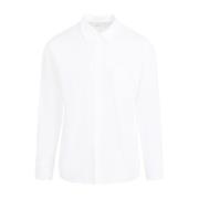 Witte Katoenen Daybrook Shirt Universal Works , White , Heren