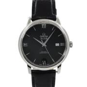 Pre-owned Stainless Steel watches Omega Vintage , Black , Heren