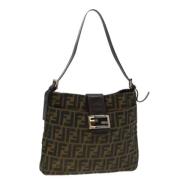 Pre-owned Canvas fendi-bags Fendi Vintage , Brown , Dames