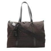 Pre-owned Leather fendi-bags Fendi Vintage , Brown , Dames