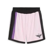 Iridescent Mesh Short Whisper Puma , Pink , Heren