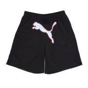 Mesh Basketball Shorts Dua Lipa Zwart Puma , Black , Dames