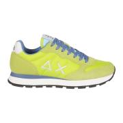 Casual Sneakers voor Dagelijks Gebruik Sun68 , Yellow , Heren