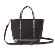 Pailletten Canvas Tas Vanessa Bruno , Gray , Dames