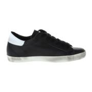 Zwarte Leren Slip-On Sportieve Sneakers Sneaky Steve , Black , Heren