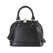 Pre-owned Leather louis-vuitton-bags Louis Vuitton Vintage , Black , D...