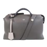 Pre-owned Fabric fendi-bags Fendi Vintage , Gray , Dames