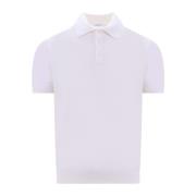 Polo Shirts Malo , White , Heren