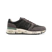 Zwarte en grijze stijlvolle sneakers Premiata , Multicolor , Heren