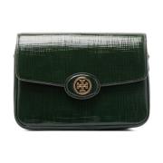 Convertible Schoudertas met reliëfdetails Tory Burch , Green , Dames