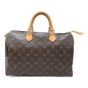 Pre-owned Canvas louis-vuitton-bags Louis Vuitton Vintage , Brown , Da...