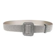 Metallic Venus Riem Aw24 Benedetta Bruzziches , Gray , Dames