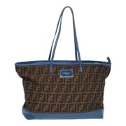 Pre-owned Canvas totes Fendi Vintage , Brown , Dames