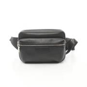 Pre-owned Leather louis-vuitton-bags Louis Vuitton Vintage , Black , D...