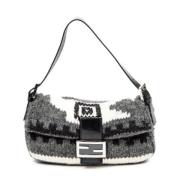 Pre-owned Canvas shoulder-bags Fendi Vintage , Multicolor , Dames