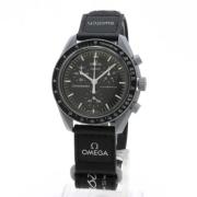 Pre-owned Nylon watches Omega Vintage , Black , Heren