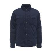 Blauwe Lichtgewicht Herenjas Aw24 Afterlabel , Blue , Heren