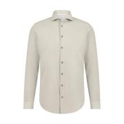 Lange mouw shirt in marineblauw Blue Industry , Beige , Heren