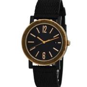 Pre-owned Stainless Steel watches Bvlgari Vintage , Black , Dames