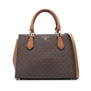 Bruine Casual Tote Tas Michael Kors , Brown , Dames