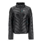 Gewatteerde Donsjas met Duimgaten Montura , Black , Dames