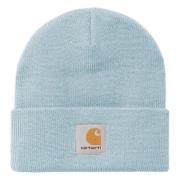 Korte Wollen Muts Carhartt Wip , Blue , Unisex