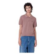 Norlina polo met korte mouwen Carhartt Wip , Pink , Dames